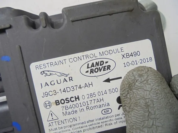 Módulo Airbag Jaguar E-Pace 2019 OEM J9C314D374AH image 5