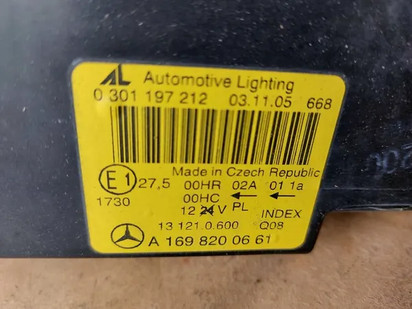 Mercedes A-Klasse W169 Voorlamp Set Links + Rechts image 7