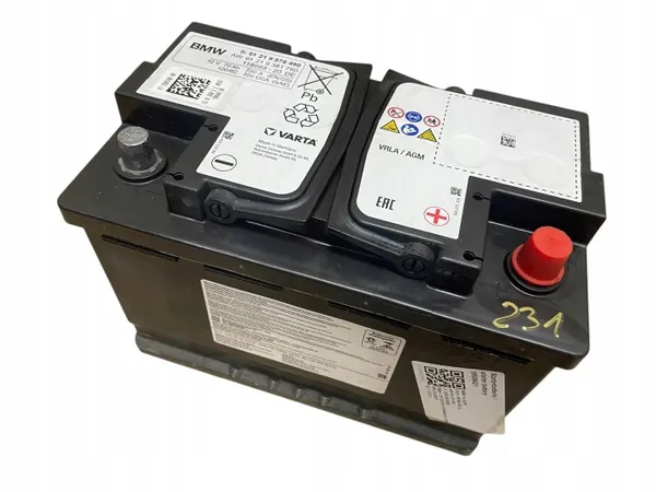 Batterie AGM OEM 9878490 12V 70Ah pour BMW image 2