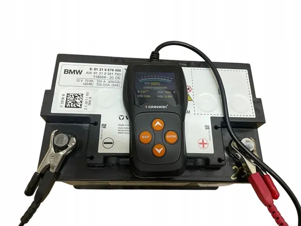 Batterie AGM OEM 9878490 12V 70Ah pour BMW image 5