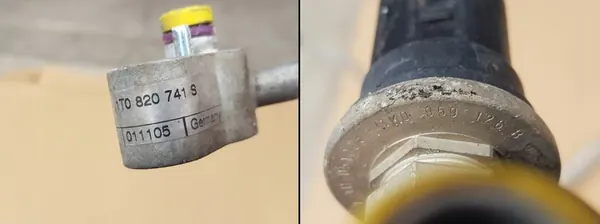 Ilmastointiputki + Anturi / VW Touran I 1.9 TDI 105HV image 2