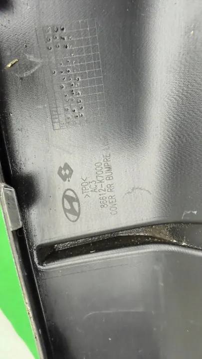 OEM 86612-K7000 spoiler för bakre stötfångare Hyundai i10 image 3