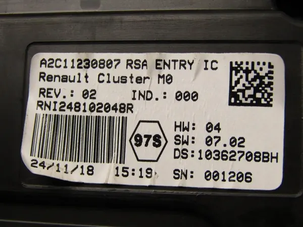 OEM A2C11230807 Compteur pour Dacia Duster II image 5