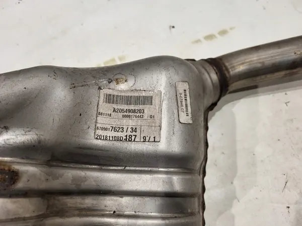 Mercedes Linker Uitlaatdemper OEM A2134915201 image 3