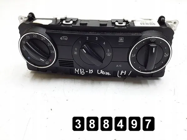 Module de contrôle climatique Mercedes B Class 2006 a1698301585 image 1