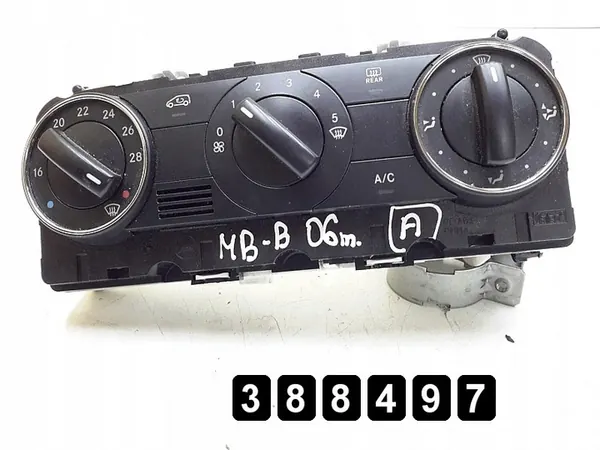 Module de contrôle climatique Mercedes B Class 2006 a1698301585 image 2