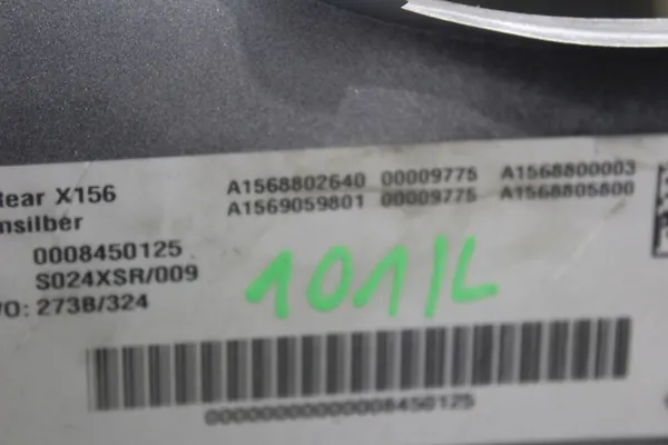 Parachoques trasero Mercedes GLA 156 W156 X156 A1568802640 image 8