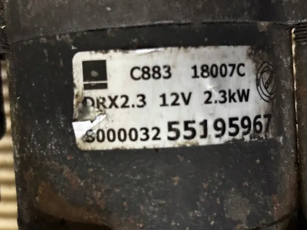 Motor de arranque Fiat Ducato 2008 image 2