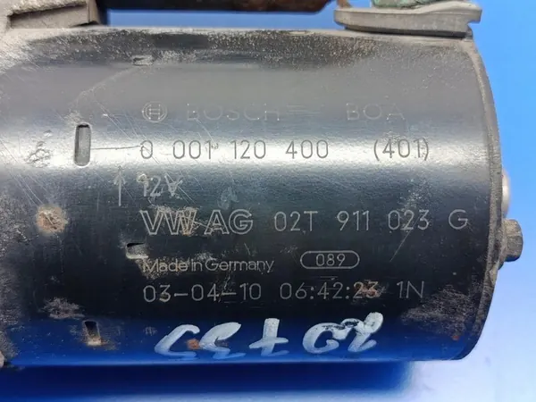 Arrancador AUDI A2 8Z 1.4 16V 75KM BBY 02T911023G image 5