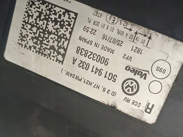 Farol Direito VW Golf VII GTI Xenon 5G1941032A image 4