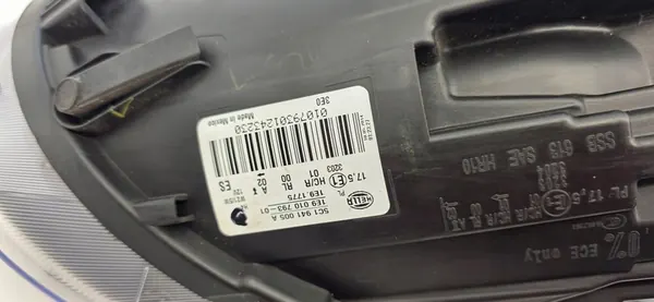 VW NEW BEETLE Farol Esquerdo Padrão Europa image 5