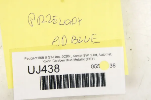 UJ438 Líneas AdBlue para Peugeot 508 II - Usado image 7