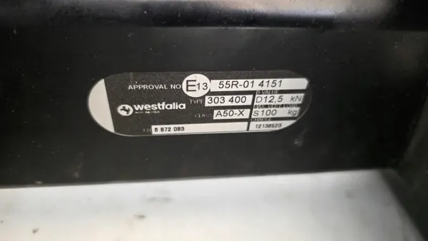 Crochet de remorquage électrique OEM 6872083 BMW X3 G01 image 6