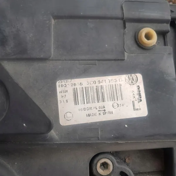 VW Passat B6 Bi-Xenon Vasemman Ajovalon 3C0941753G image 2