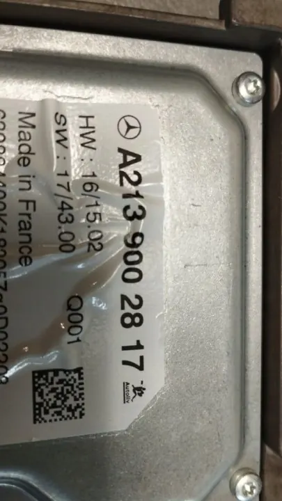 Módulo de controlo Mercedes-Benz E W213 OEM A2139002817 image 4