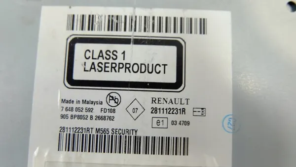 Radio CD MP3 Dacia Duster I OEM 281112231R image 4