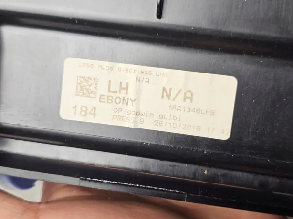 Bandeja console passageiro OEM 16A1348LF9 Range Rover image 8