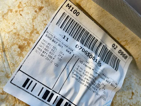 OEM 5M0867501 Techo para VW Golf Plus 2005- image 4