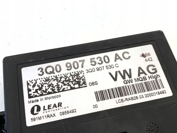 Módulo Gateway SKODA KAMIQ 3Q0907530AC OEM LORK-1415-138164 image 3
