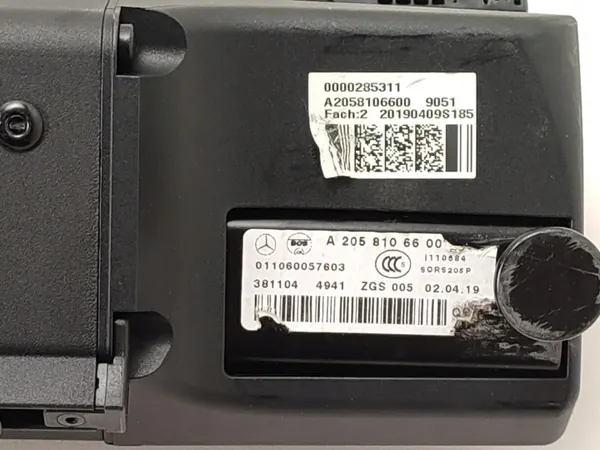 OEM A2058106600 Takaistuintelaakeri Mercedes C W205 image 8