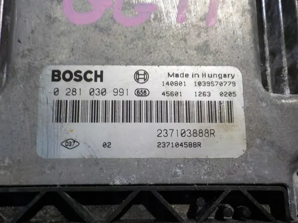 Renault Motorstyrenhet OEM 237103888R - Begagnad image 6
