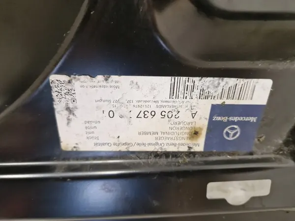 Garniture de Pilier Gauche Mercedes W205 A2056377901 image 10