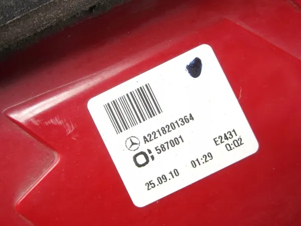 Linker achterlicht Mercedes W221 Lift image 5