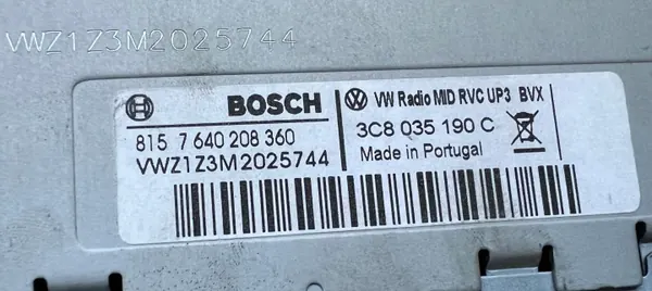 Rádio CD VW Passat B7 OEM 3C8035190C usado image 4