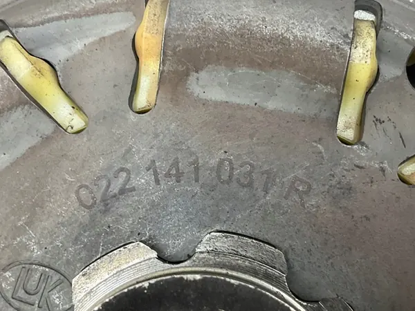 Conjunto de embreagem Audi TT TTS Mk2 2008 06F105266AC image 6