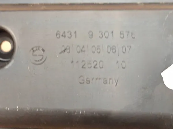 Lufteinlass OEM 9301576 für BMW 5er Reihe image 4