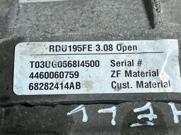 Differenziale posteriore DODGE CHALLENGER T03UG066814500 image 4