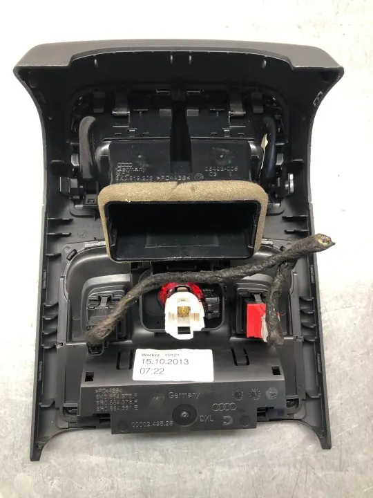 Tunnelpanel OEM 8K0819203J för uppvärmd baksäte image 4
