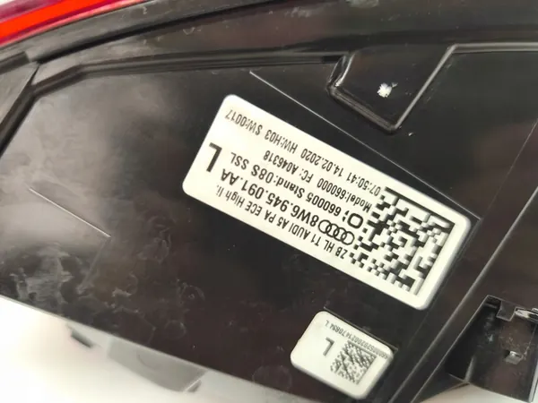 AUDI A5 8W6 LIFT LUZ TRASERA IZQUIERDA FULL LED MATRIX HIGH EU 8W6945091AA image 7