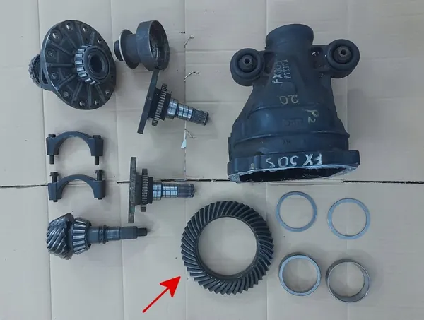 Roues dentées de différentiel Infiniti QX70 FX50 5.0 image 3