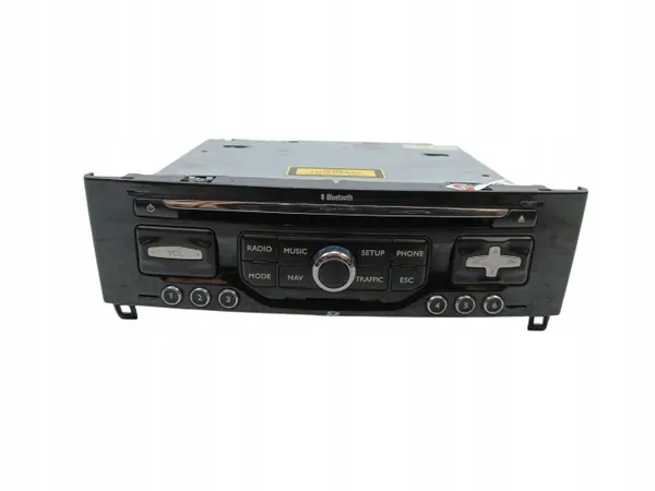 Rádio Peugeot 308 I T7 OEM 96661987XN - CD Bluetooth GPS image 2