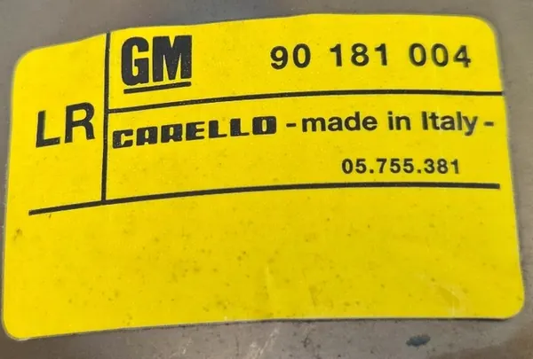 Vänster Framskärm Opel Kadett E 84-91 90181004 image 6