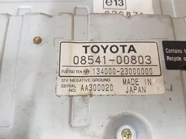Écran de navigation OEM 0854100803 pour Toyota Previa image 10