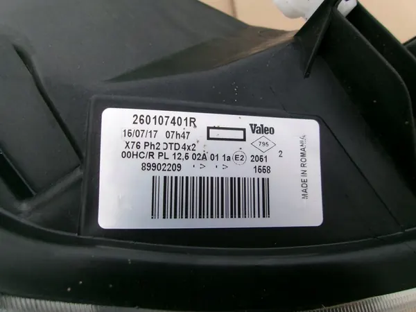 Oikea Ajovalaisin Renault Kangoo 03-08 EU image 3