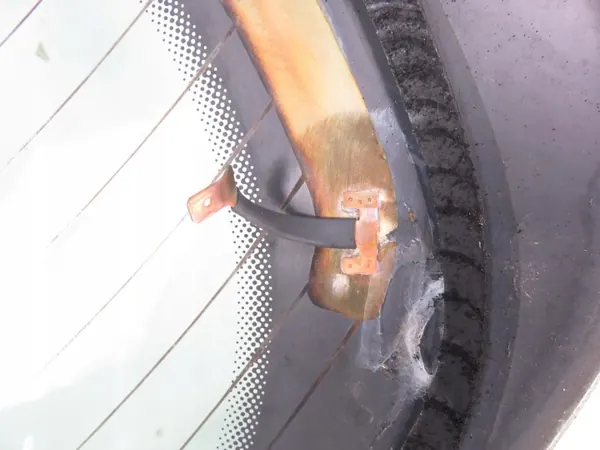 Takaikkuna OEM SZYBA TYLNA PEUGEOT 207 image 3