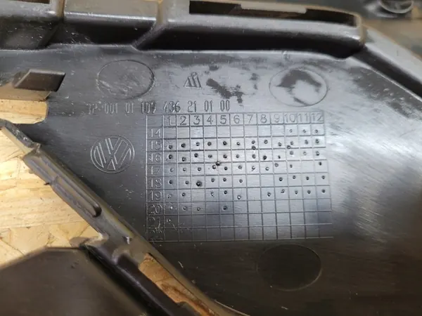 Griglia paraurti anteriore destra VW Golf VII 5G0 ALLTRACK 15-19 image 6