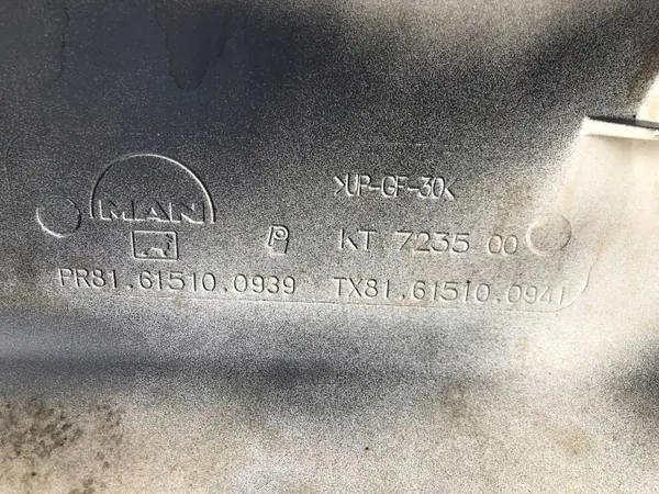 MAN TGL Euro 5 Vasen Stopnica OEM 81615100939/41 image 10