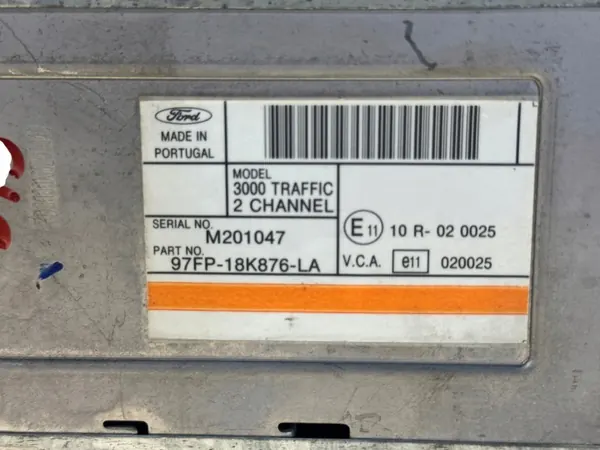 Radio Cassette Ford OEM 97FP-18K876-LA pour Focus MK1 image 3