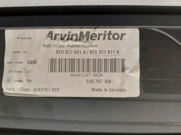 Audi Panoramadach Glas OEM 8T0877911A - Gebraucht image 3