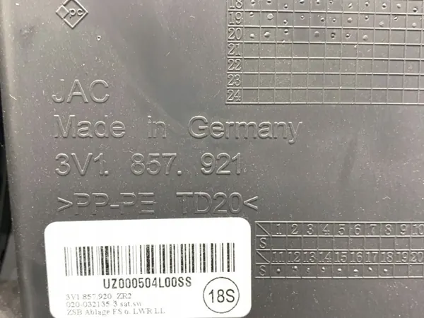 OEM 3V1857920 Förarens Förvaring Skoda Superb III image 5