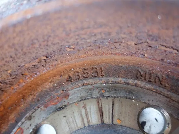 Jeu d'étrier et disque arrière OEM 63909L - Jeep image 7