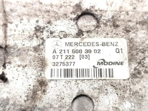 Mercedes-Benz CLS Intercooler Diesel A2115003902 image 7