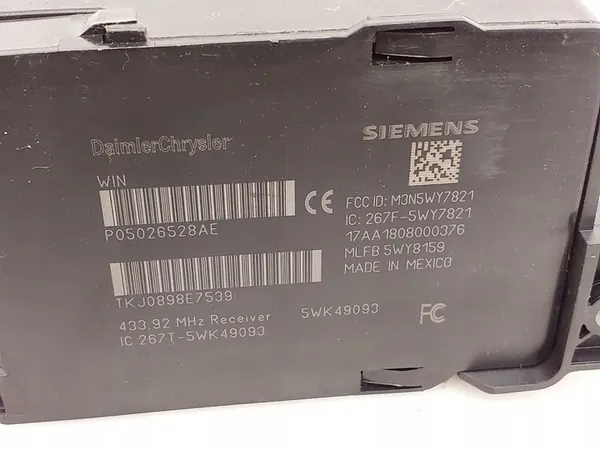 Ontstekingsschakelaar CHRYSLER GRAND VOYAGER V 3.8L image 6