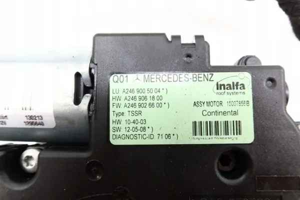 Mercedes schuifdakmotor OEM 2469005004 - Gebruikt image 3