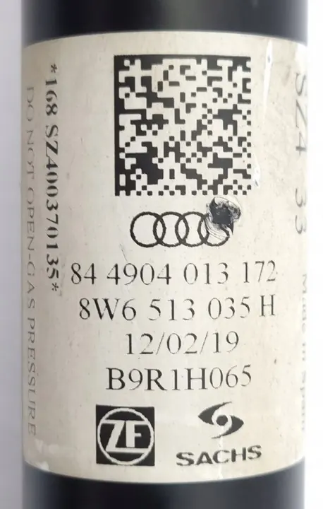 Ammortizzatore posteriore Audi S5 8W6513035B image 6