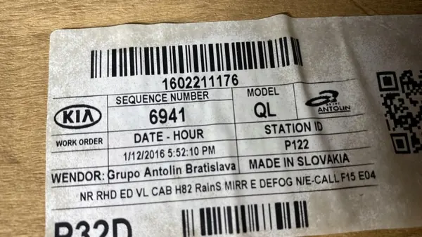 Kia Sportage IV Katto OEM 1602211176 2015-2021 image 4
